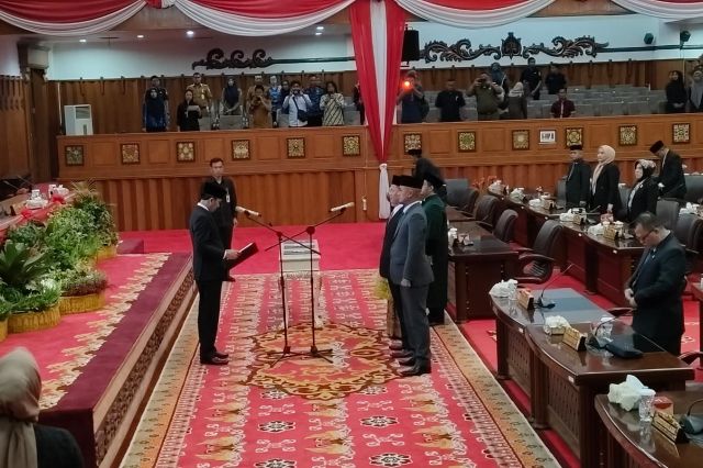 Pesan Edi Purwanto: 3 PAW Jaga Marwah DPRD Provinsi Jambi