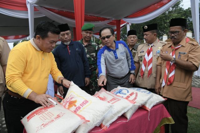 Pemkab Merangin Pastikan Tidak Ada Beras Palsu Beredar
