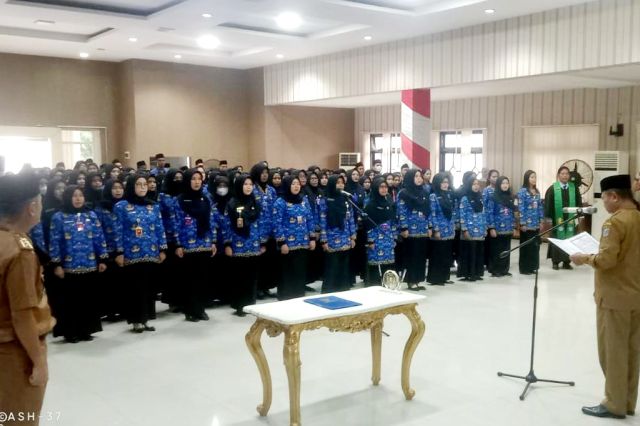 238 PNS Merangin Diambil Sumpah dan Janjinya, Bupati Mashuri: Jangan Sebatas Ucapan