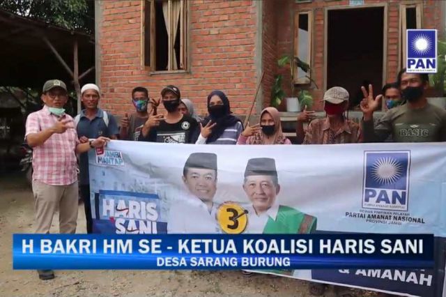 Respon Positif Masyarakat, Ketua Tim Partai Kolisi Al Haris-Sani Optimis Raih Kemenangan