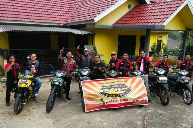 Honda Supra X 125 Community Jambi, Tak Lekang di Makan Zaman