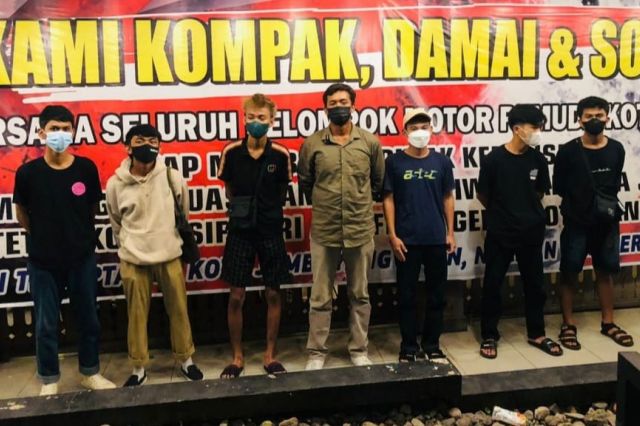 7 Kelompok Remaja Berikrar Tolak Geng Motor di Kota Jambi