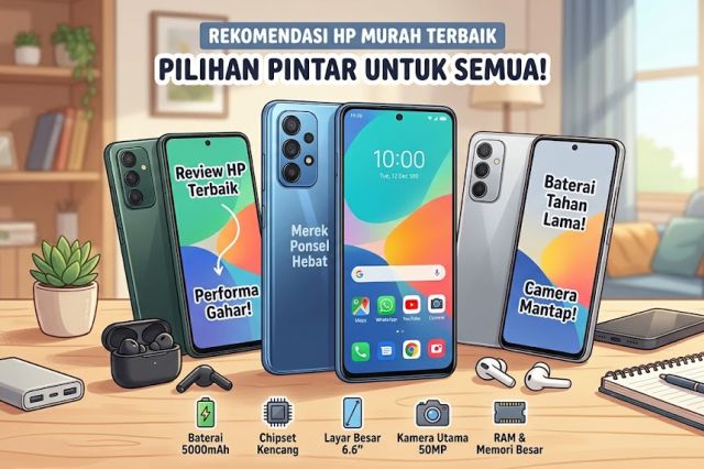 Rekomendasi HP Murah Terbaik 2026: Harga Rp1-2 Jutaan, Sudah Dapat 5G dan RAM Besar