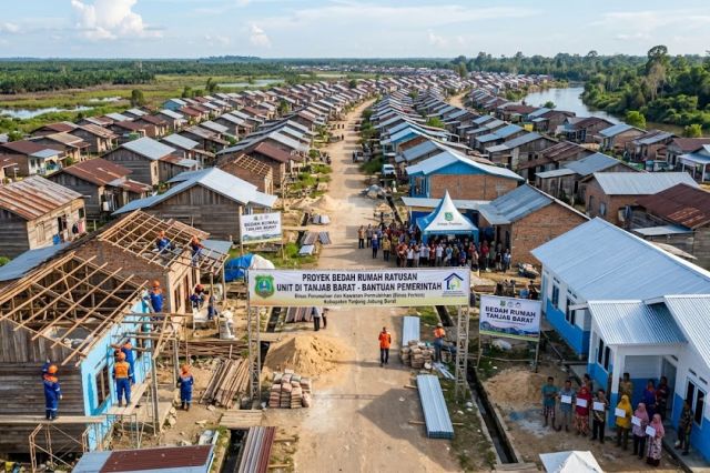 Kabar Baik! Ratusan Rumah Tak Layak Huni di Tanjab Barat Dapat Bantuan Bedah Rumah Tahun Ini