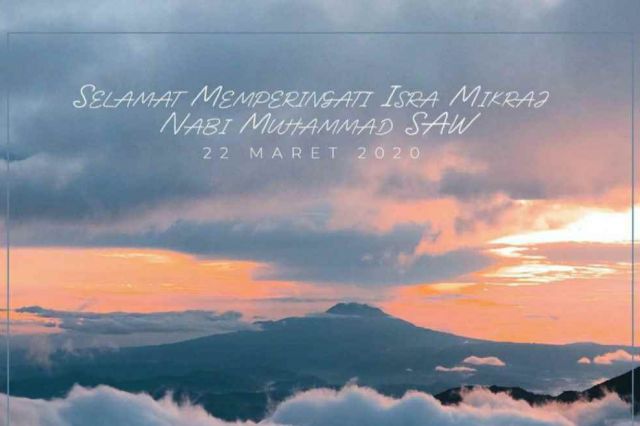 Peringati Isra Mikraj, Jokowi: Semoga Bangsa Kita Keluar dari Kesulitan Selekas Mungkin