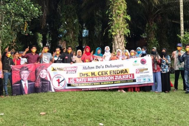 Turun di Muaro Jambi, Keluarga Besar Cek Endra Silaturahmi Bersama Tim 35 Desa Kumpeh Ulu