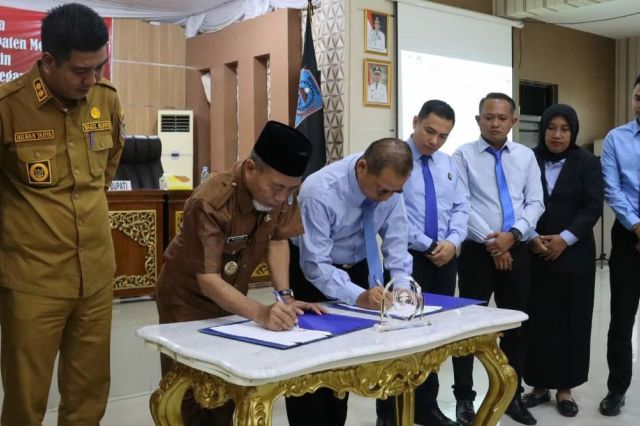 Pemkab Merangin Kerja Sama dengan Kejari Bidang Perdata dan Tata Usaha Negara 2023