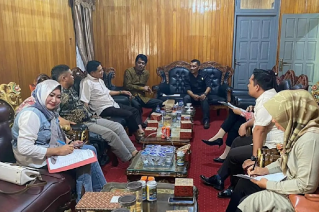 Ketua DPRD Sungai Penuh Sambut Kunker DPRD Muko-muko