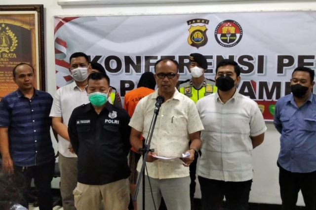 Polda Jambi Tangkap Remaja 17 Tahun yang Jadi Kurir Narkoba