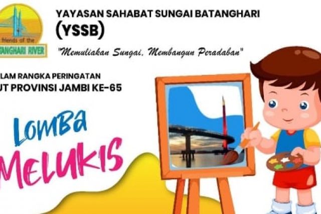 Ini Para Pemenang Lomba Melukis Sungai Batanghari yang Diselenggarakan oleh YSSB
