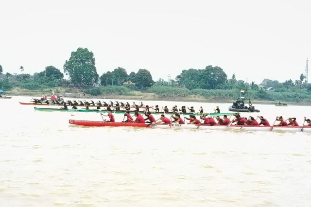 Lomba Perahu Tradisional Seberang Kota Jambi, Gubernur Al Haris: Terima Kasih Telah Menjaga Tradisi Leluhur