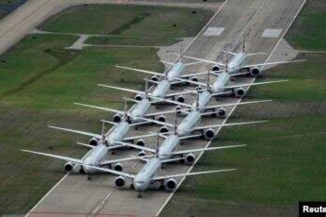 Dampak Corona, Pesawat Hanya Angkut Satu Orang Pasca Penumpang Berkurang Drastis