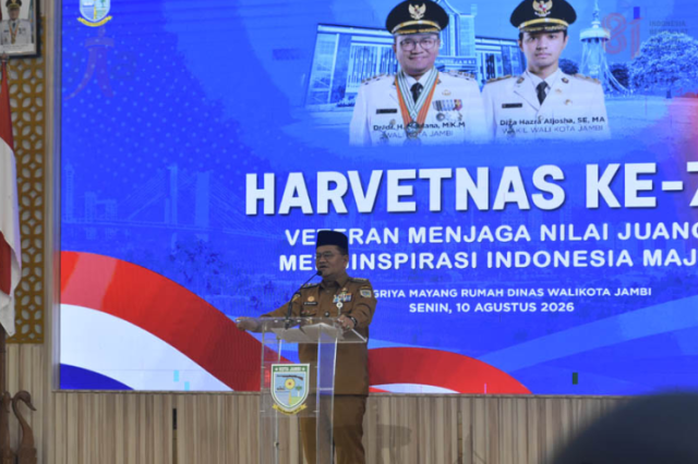 Peringati Harvetnas ke-77: Wali Kota Maulana Garansi Layanan Kesehatan 112 dan Bantuan Pangan untuk Veteran Jambi
