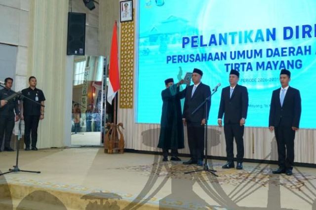 Wali Kota Jambi Maulana Lantik Direksi Perumdam Tirta Mayang Periode 2026 – 2031