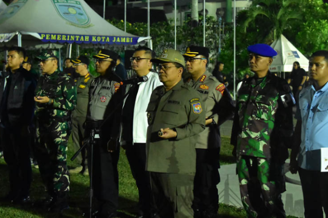 Cegah Geng Motor dan Tawuran: Pemkot Jambi dan Polresta Gelar Patroli Skala Besar