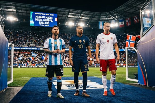 Jadwal Piala Dunia 2026 Besok: Menanti Magis Messi, Mbappe dan Haaland