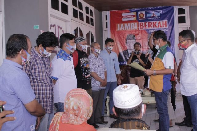 Paguyuban Pengemudi Mitra Ojol Kota Jambi Dukung Fachrori-Syafril