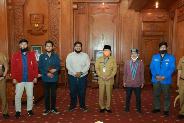Audiensi Bersama Gubernur, Para Ketua OKP Ini Pinta Pemprov Jambi Percepat Gerak Penanganan Covid-19