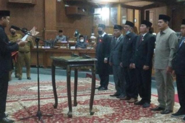 DPRD Muaro Jambi Paripurna Sumpah Janji Badan Kehormatan