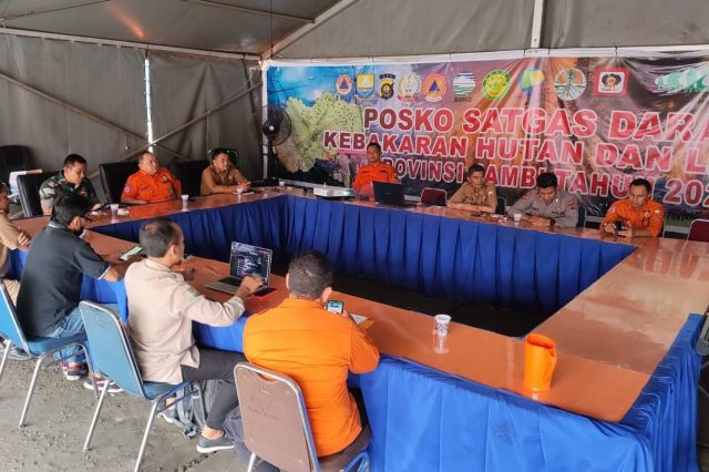 Hotspot Berkurang: Patroli Karhutla di Jambi Tetap Diintensifkan