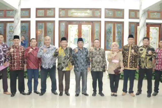 Bupati Anwar Sadat Sambut Kedatangan Tim Dirjen Bina Pemdes Kemendagri
