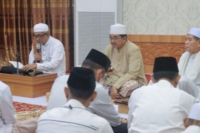 Dipenghujung Ramadan, Pemkab Tanjab Barat Kembali Gelar Pengajian Rutin