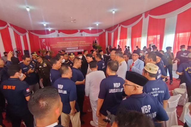 9 Napi Korupsi Lapas Jambi Dapat Remisi Hari Kemerdekaan