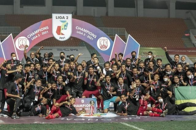 Kalahkan RANS Cilegon, Persis Solo Juara Liga 2 Indonesia 2021