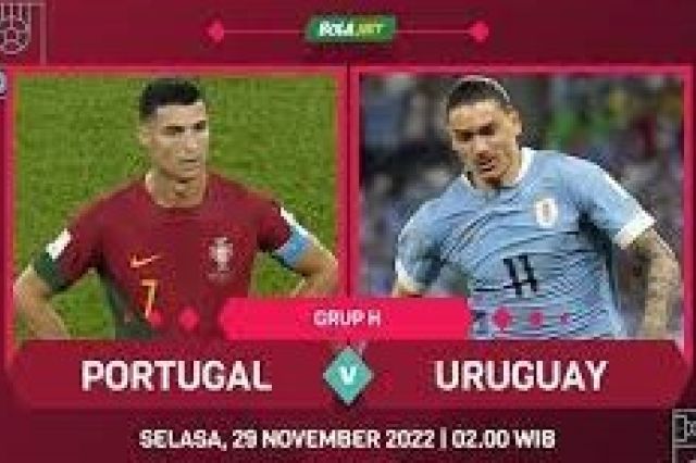 Link Nonton Streaming Portugal vs Uruguay Piala Dunia 2022 Qatar