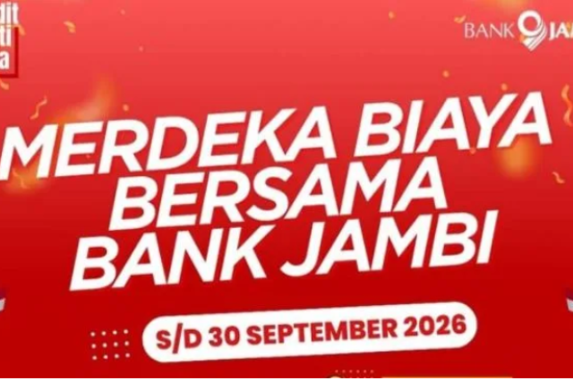 Bank Jambi Bebaskan Biaya Kredit Multiguna dan Tebar Cashback Rp1 Juta: Ini Syaratnya