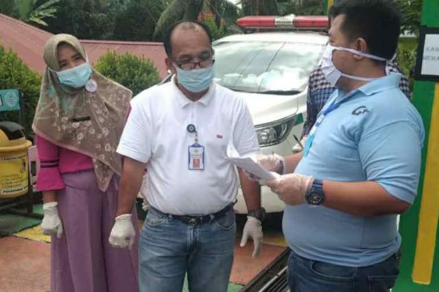 Puskesmas Bangko Dapat Kucuran Bantuan dari BUMN