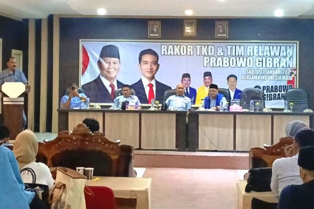 Mantapkan Kemenangan Prabowo-Gibran: TKD Merangin Gelar Rakor Bersama Tim Relawan