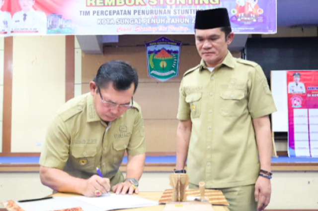 Pemkot Sungai Penuh Gelar Rakor Rembuk Stunting Tahun 2024