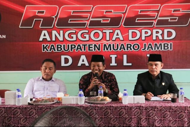 Reses Anggota DPRD Provinsi Jambi, Akmaluddin Serap Aspirasi Masyarakat Sengeti dan Pematang Pulai