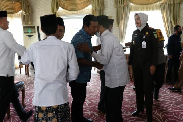 Bupati Romi Sambut Kedatangan Wakgub Abullah Sani