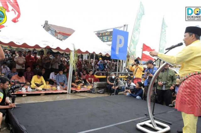 Bupati Romi: Sungai Batanghari Jangan Lagi Merana