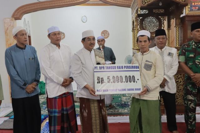 Bupati dan Wabup Tanjab Barat Safari Ramadhan ke Desa Brasau Kecamatan Tungkal Ulu