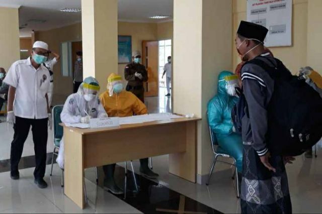 Screening 160 Santri Lirboyo, Kapolres Tanjabbar: Semua Keadaanya Sehat