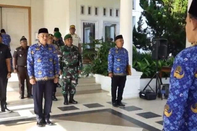 Sekda Sapril Pimpin Upacara Peringatan Hari Kebangkitan Nasional