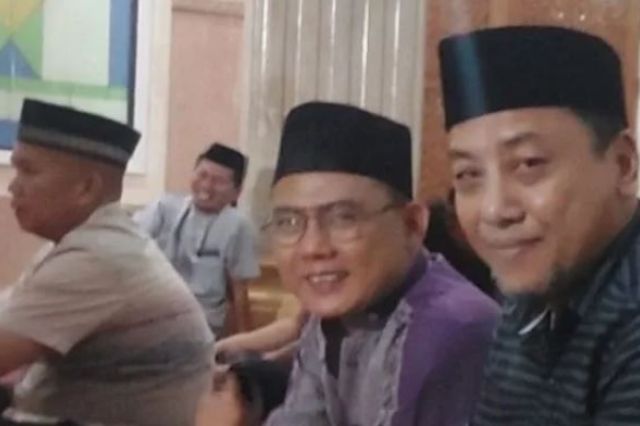 Sekda Sapril Hadiri Perayaan Nisfu Syaban di Masjid Agung Nur Addarojat