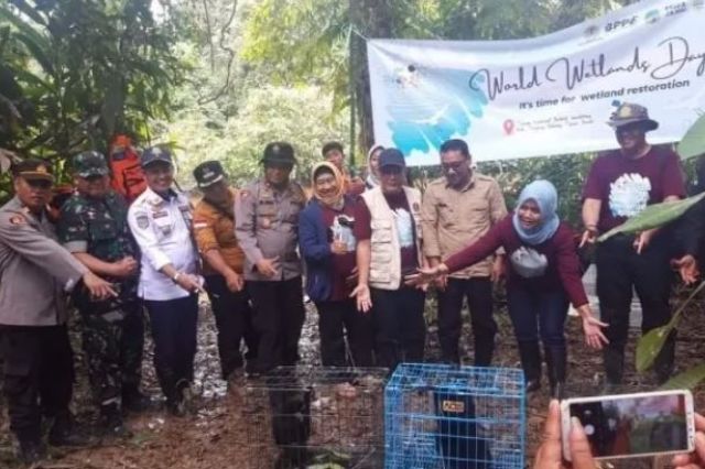 Sekda Sapril Hadiri Peringatan Hari Lahan Basah Tahun 2023