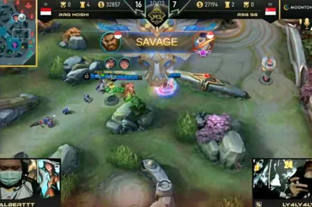Alberttt RRQ Hoshi Raih Savage Pertama di M3 World Championship Mobile Legends