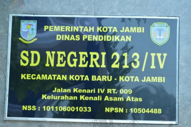 SDN 213 Kota Jambi Direvitalisasi: Pemkot Jambi Dorong Pemerataan Mutu Pendidikan