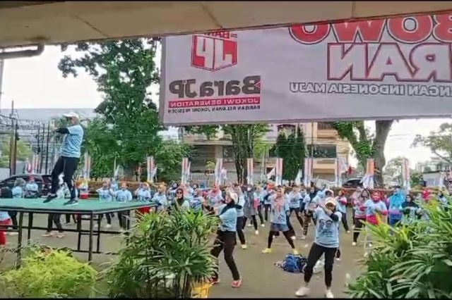 BaraJP Jambi Gelar Senam Sehat Gemoy