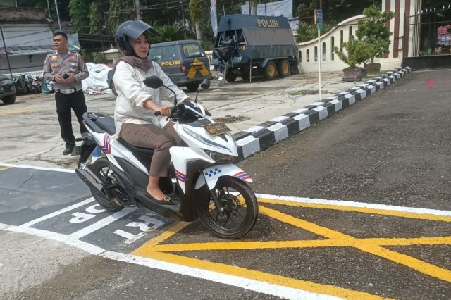 Polres Merangin Sosialisasi Perubahan Ujian SIM C