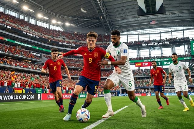 Spanyol vs Arab Saudi Piala Dunia 2026: Laga Hidup Mati Matador di Atlanta