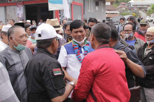 Mantan Politisi PDIP Samsuardi dan Ketua Perindo Kerinci Dukung Fachrori Syafril