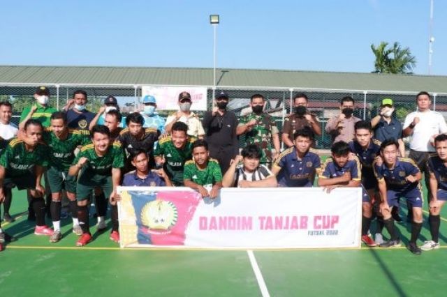 Sekda Agus Sanusi Hadiri Pembukaan Turnament Futsal Dandim Cup 2022