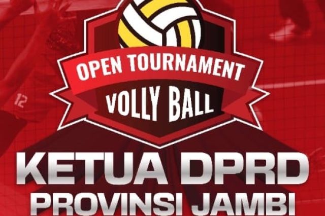 8 Besar Tim Bola Voli Perebutkan Piala Ketua DPRD Provinsi Jambi Dimulai Hari Ini