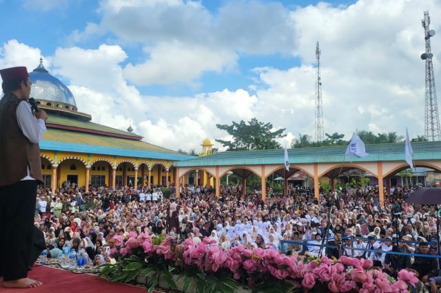 Pesan Ustadz Abdul Somad di Tabligh Akbar Tanjab Barat: Ingatkan Orang Tua Bahaya Narkoba dan Judi Online